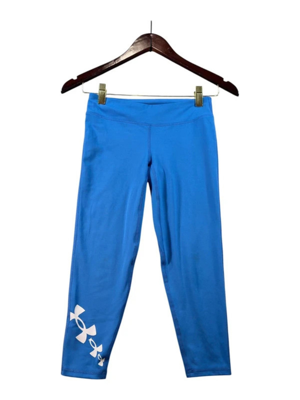 Under Armour Blue Leggings Girls Youth M / 10 A0011